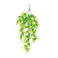 thumbnail image 2 of AuroraX 2.5 Ft Artificial Flower Garland for Hanging Decoration,Orange Blossom Yellow Garland,2 Pack,Livingroom Bedroom Wedding Dercor,Yellow, 2 of 6