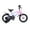 Gradient Purple, variant on Naipo 12 in Kid Bike for Boys and Girls Gradient Purple Bicycle with Training Wheels Bell and Dual Brakes