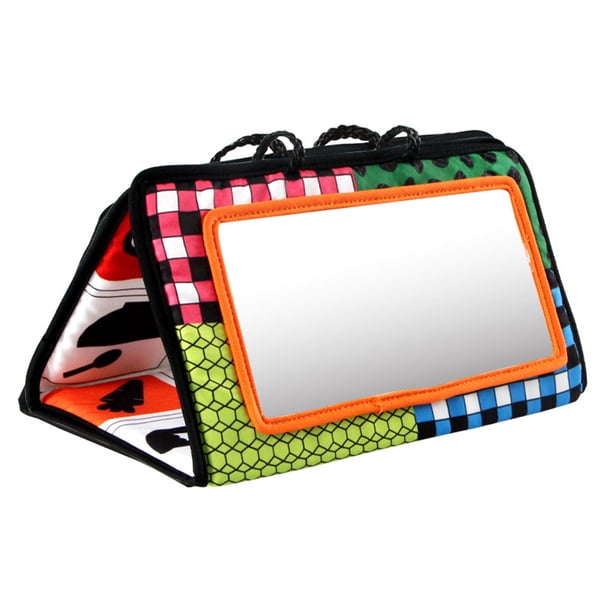 Tummy Time Floor Mirror Baby Visually Inspire Juguetes educativos en blanco y negro Tmvgtek juguetes de los niños
