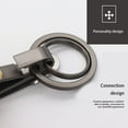 thumbnail image 2 of Keychain  Lightweight Portable Key Ring Anti Corrosion Theftproof  Metal Clasp Fadeproof Holder Accessory Cellphone, 2 of 9
