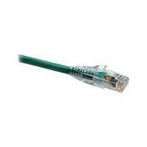 Leviton eXtreme 6  SlimLine - Patch cable - RJ-45 (M) to RJ-45 (M) - 2.13 m - UTP - CAT 6 - snagless, stranded - green