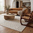 thumbnail image 4 of Rug Branch Maise Abstract Indoor Outdoor Area Rug, Cream Beige, Modern - Entryway, Hallway, Bathroom, and Kitchen, 4 of 7