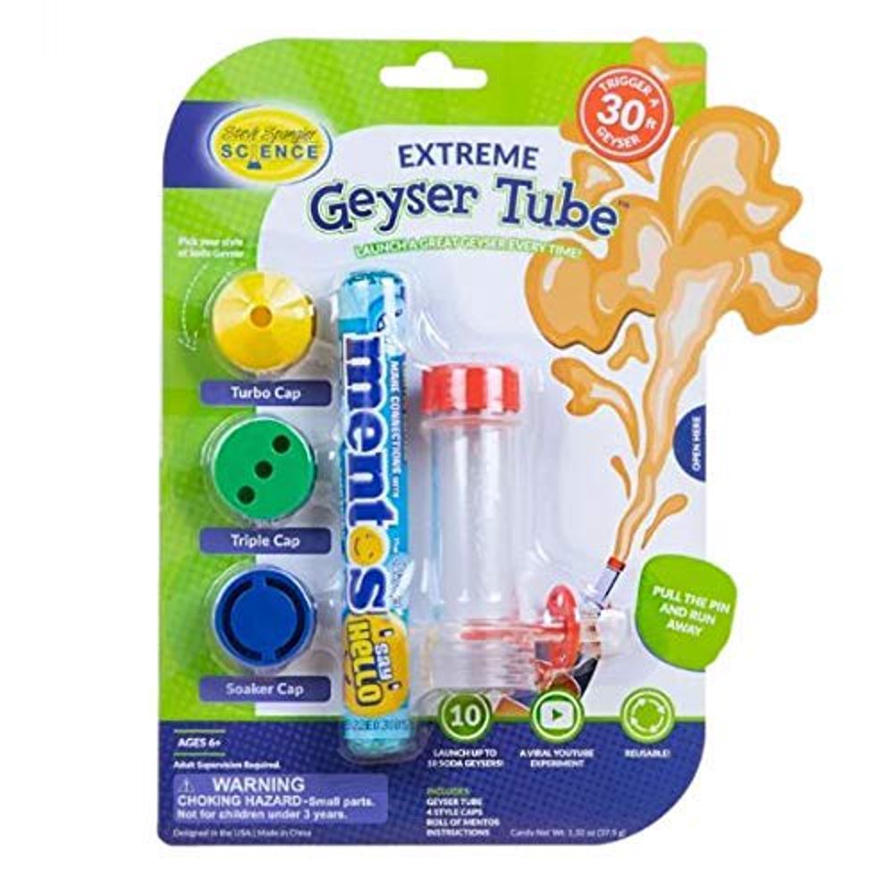 Steve Spangler Science Extreme Geyser Tube Experiment, 1 Tube & 3