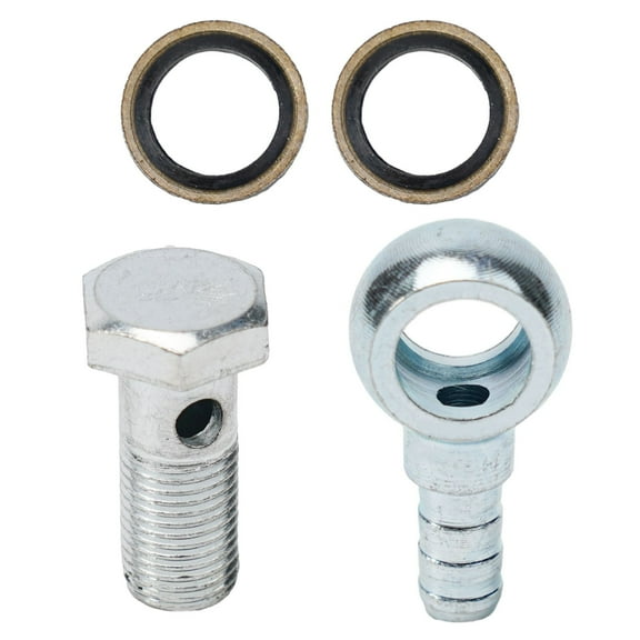 2Pcs/Set M12X1.25Mm Motorcycle Refit Oil Cooler Fittings Plug 8Mm Ball Head Adapter Car Cooling System Replacement