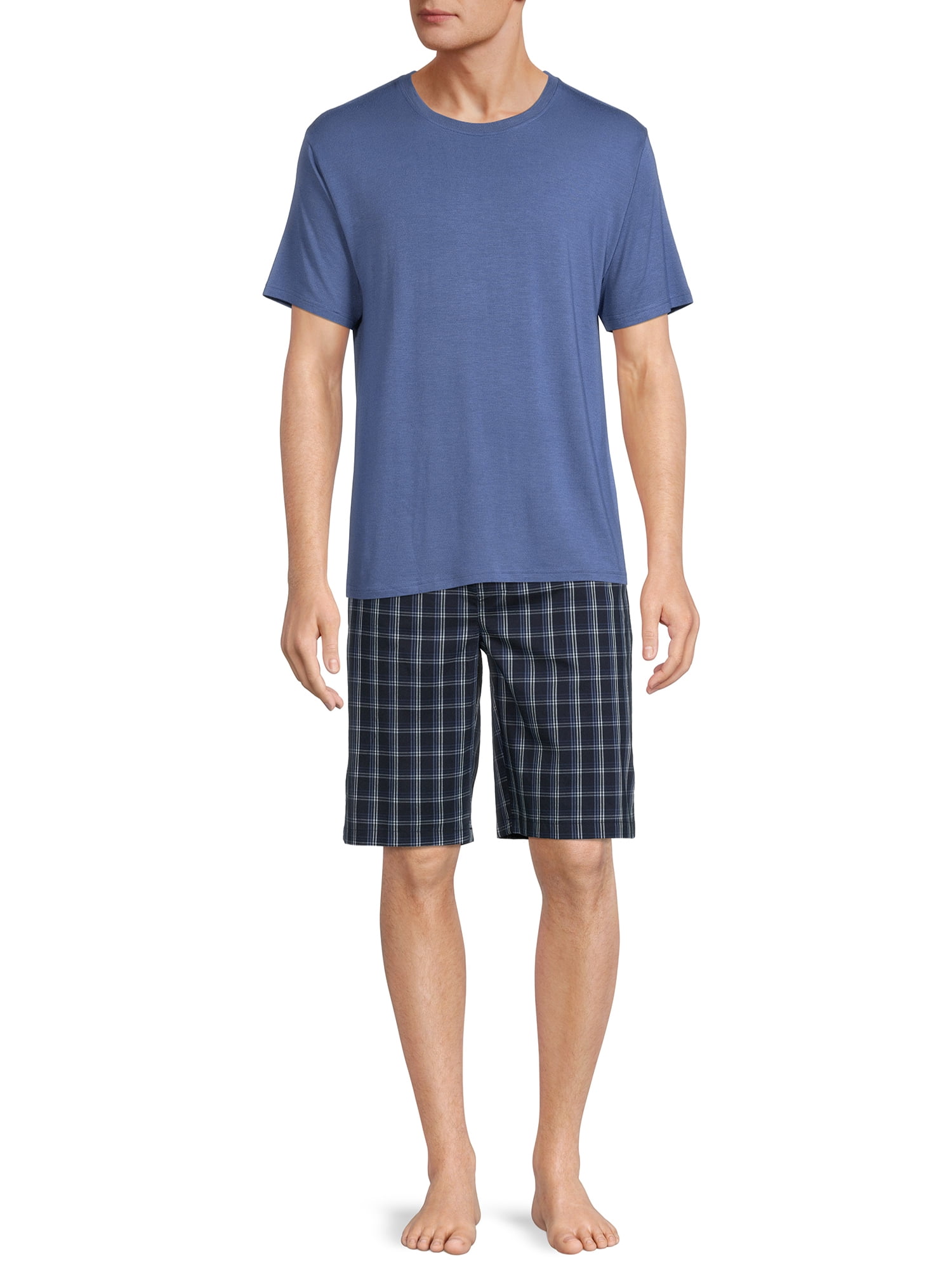 Hanes Men’s Modal Spandex Crew Neck Pajama Tee