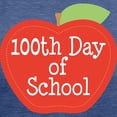 thumbnail image 3 of CafePress - 100Th Day Of School Red Apple White T Shirt - Womens Tri-blend T-Shirt, 3 of 4