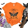 thumbnail image 3 of Camisetas con estampado de feliz Halloween para mujer, Tops informales de verano, camisetas de temporada escalofriante, camisetas de fantasma de calabazas, regalos de Halloween, 3 of 5