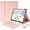 Pink, variant on JINRAN IPad Air 5th/4th Generation Keyboard Case with Mouse, iPad Air 5/Air 4 10.9 inch Case with Keyboard and Mouse, Candy Detachable Magnetic Keyboard Protective Cover with Pencil Holder