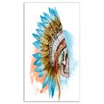 thumbnail image 2 of Design Art - Ethnic Skull, 2 of 4