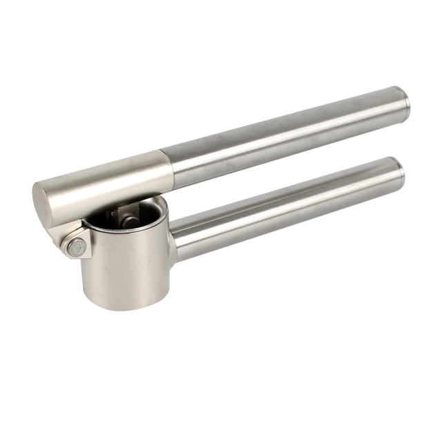 Exprimidor de ajos de acero inoxidable. Aplasta ajos / Prensa de ajos profesional. Prensa ajos / Triturador de ajo o jengibre con diseño de uso fácil-2 piezas grandes + pequeñas XianweiShao 9024715964182