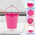 thumbnail image 2 of 24-Pack Mini Metal Buckets with Handles, Colorful Galvanized Party Favor Pails for Candy, Treats, Easter, Halloween, Kids Party, Storage & Decoration, 2 of 7