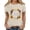 #03 Beige, variant on Busydd Womens T Shirts Fashion Holiday Mother's Day Graphic Tees for Women Casual Round Neck Short Sleeve Going Out Tee Top M