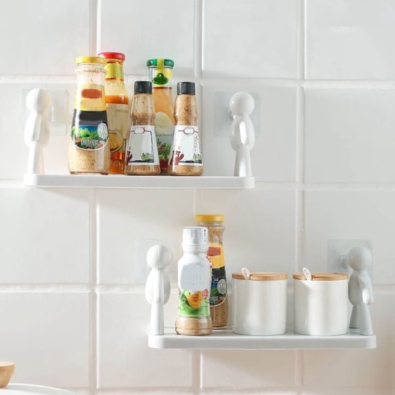 XGFHYJEH Shower Caddy, Shower Organizer, Bathtub & Shower Organizers, Adhesive Wall-Mounted Shower Shelves with Suction Cup, Shower Storage Shelf for Bathroom