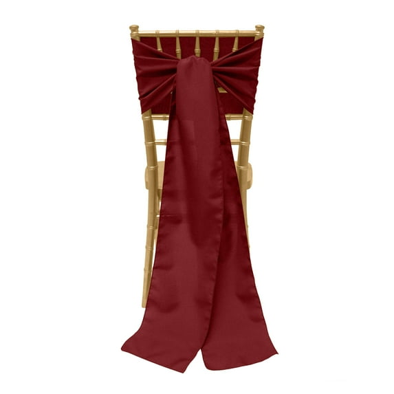 Ultimate Textile 8 x 100-Inch Polyester Chair Tie Sash