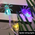 thumbnail image 3 of Insect String Light Decorative Lamp Festive Atmospheres Scary Lighting Decoration Outdoor Hanging Battery Operated Yard Room Purple 6m 40 Lights, 3 of 9