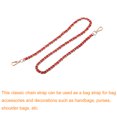 thumbnail image 3 of Unique Bargains Purse Chain Strap, 32' Purse Strap Shoulder Bag Replacement Strap, Red&Gold, 3 of 6