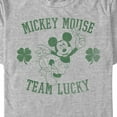 thumbnail image 2 of Men's Mickey & Friends Team Lucky Graphic Tee Athletic Heather 3X Large, 2 of 5