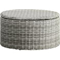 thumbnail image 4 of Elle Decor Vallauris Table Basse d'Extérieur avec Rangement Gris, 4 of 5