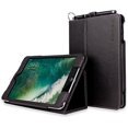 thumbnail image 1 of Snugg iPad Mini 1 (2012) / 2 (2013) / 3 (2014) Leather Case, Flip Stand Cover - Black, 1 of 5