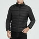 thumbnail image 1 of Chaqueta de invierno BLESIY acolchada de plumón para hombre con capucha L Negro, 1 of 8