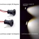 thumbnail image 4 of Foco empotrado pequeño de 12 V y 1 W para armario de vinos, vitrina de joyas, lámpara de techo, miniluz empotrada para pulgar, 4 of 5