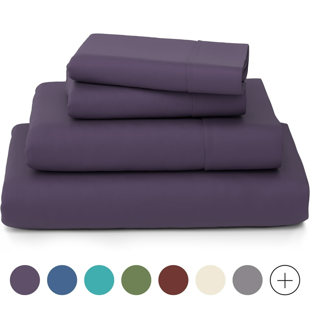 Cosy House Collection Luxury Bamboo Bed Sheet Set Hypoallergenic