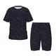 thumbnail image 1 of Balery Beautiful Roses Conjunto de Pijama Infantil de Manga Corta con Estampado – Ropa de Dormir de Algodón Suave-3X-Large, 1 of 6