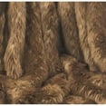 thumbnail image 4 of Plutus 60" x 84" Mountain Coyote Handmade Luxury Throw in Light and Dark Brown, 4 of 4