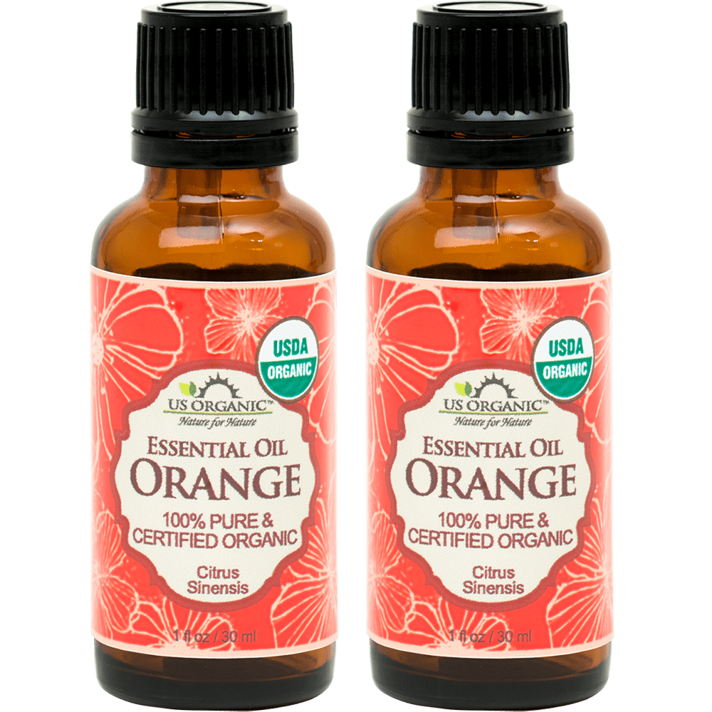 100% Pure Certified USDA Organic - Sweet Orange Essential Oil