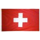 thumbnail image 1 of Bandera de Suiza con cruz blanca de 90 x 150 cm., 1 of 4