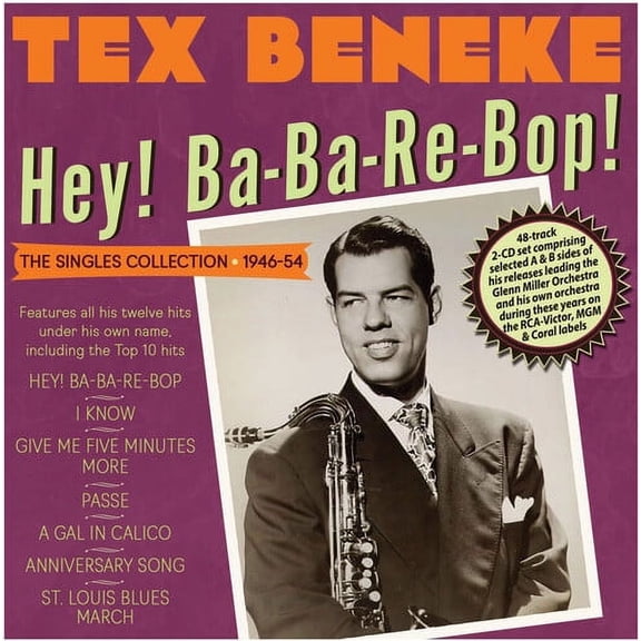 Tex Beneke - Hey Ba-ba-re-bop - The Singles Collection 1946-54 - Music & Performance - CD