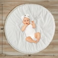 thumbnail image 3 of Sweet Jojo Designs Boho Fringe Ivory Baby Play Mat, 3 of 4