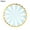 Gold, variant on Travelwant 10Packs 7/9 Inch Plastic Party Plates Gold Rim, Premium Heavy Duty Dinner Plates and Disposable Dessert Appetizer Elegant Fancy Heavy Duty Wedding Plates