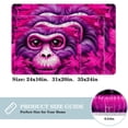 thumbnail image 2 of Monkey Non-Slip Polyester Chair Mat for Office, Machine Washable Door Rug, 2 of 6
