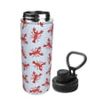 thumbnail image 2 of Pofeuu Cartoon Lobsters 1 Print 18oz Sports Insulated Kettle Stainless Steel Vacuum Water Bottle Leakproof Sport Flask, 2 of 7