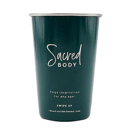 

16oz Stainless Steel Double Wall Insulated Tumbler Pint Cup Stainless Steel Cups