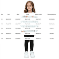 thumbnail image 3 of Ruyang 2 Piece Sets for Girls Long Sleeve Cute Print Sweatshirt Elastic Leggings Toddler Kids Cute Fall Lounge Outfits, 3 of 8
