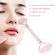 thumbnail image 1 of Rodillo de masaje facial ANGGREK de cuarzo rosa versátil para masaje de área pequeña, 1 of 8