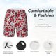 thumbnail image 3 of Fotbe Red Hawthorn Traje de Baño para Hombre – Shorts de Natación de Secado Rápido con Forro y Bolsillos-Large, 3 of 6