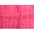 thumbnail image 1 of Ahgly Company Indoor Rectangle Abstract Pink Contemporary Area Rugs, 2' x 3', 1 of 4