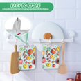 thumbnail image 4 of Yayeee Pot Holders Kitchen Heat Resistant with Pocket 7"x9.8" Cotton Oven Cooking Hot Pads, Yellow Tomatoes, 4 of 7