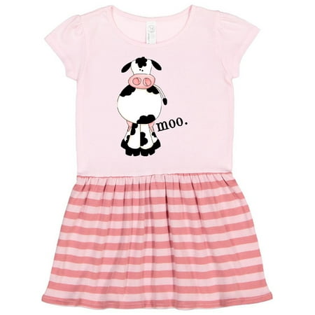 

Inktastic Cow-moo. Gift Toddler Girl Dress