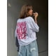 thumbnail image 1 of Camiseta holgada de manga corta para mujer, ropa de calle de gran tamaño, estilo Vintage Grunge, informal, Retro, 1 of 5
