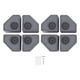 thumbnail image 2 of Almohadillas Para Pies De Lavadora, Estabilizador De Pies Para Lavadora, 3,1 Pulgadas, 4 Piezas, Para Dejar De Moverse Y Caminar Para Sofá, 2 of 7