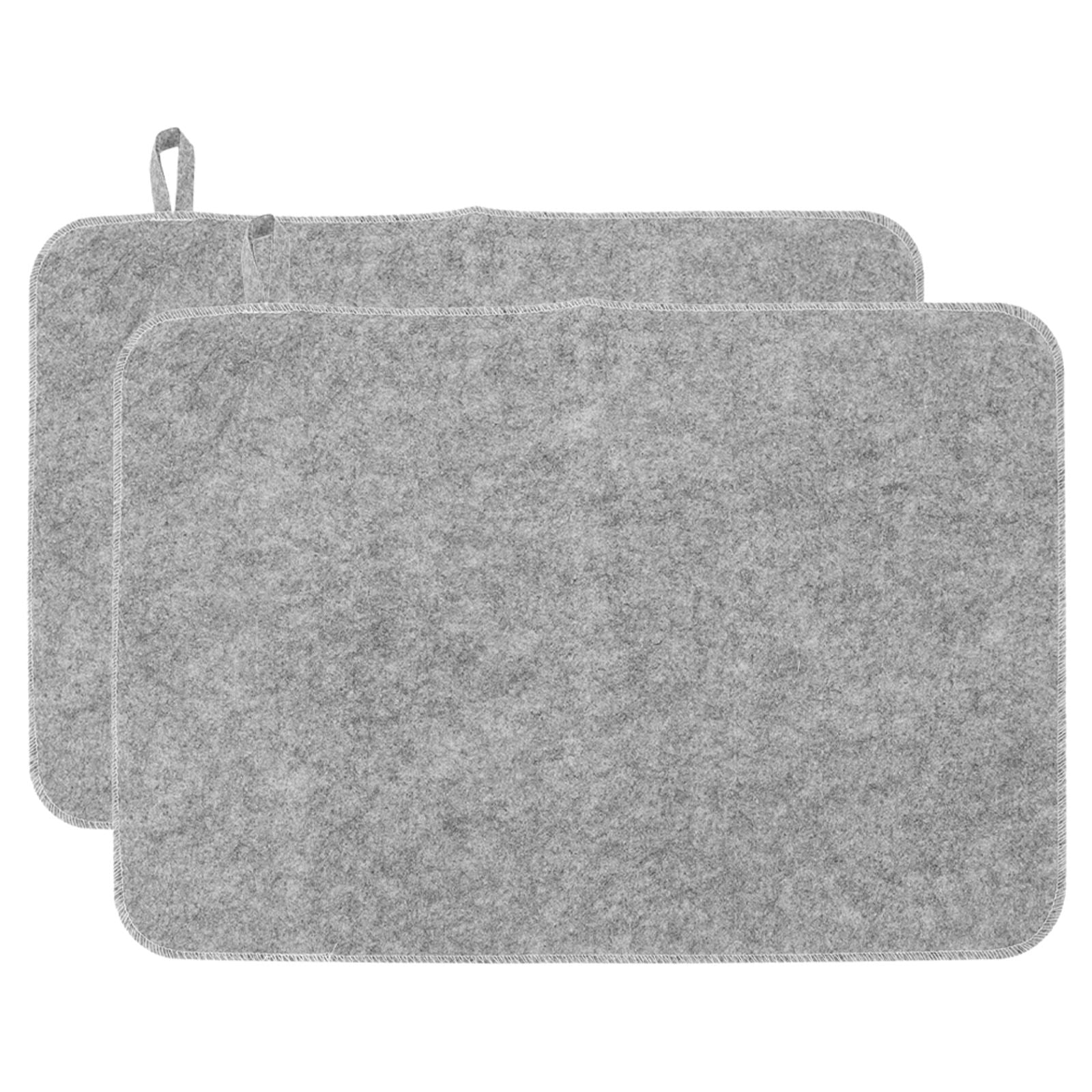 DEEPCRAFF 2Pcs Thick Felt Pad Sauna Room Accessories With Heat Insulation Feature