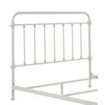 thumbnail image 6 of Weston Home Nottingham Metal Queen Bed, Antique White, 6 of 8