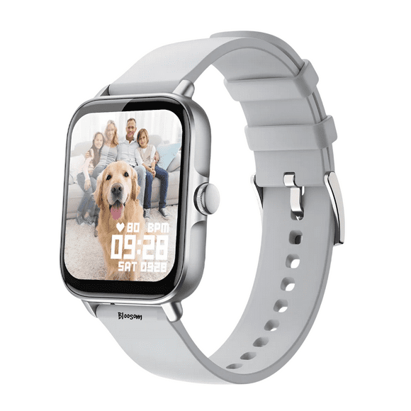 Smartwatch Reloj  Bloosom Inteligente Bluetooth Plateado