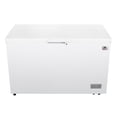 thumbnail image 1 of White Westinghouse  Congelador 14 pies |380 L  Acero blanco  Control dual de temperatura  Condensador interno Canastilla interior  Manija exterior  Cerradura llave  Luz interior  Ruedas, 1 of 9