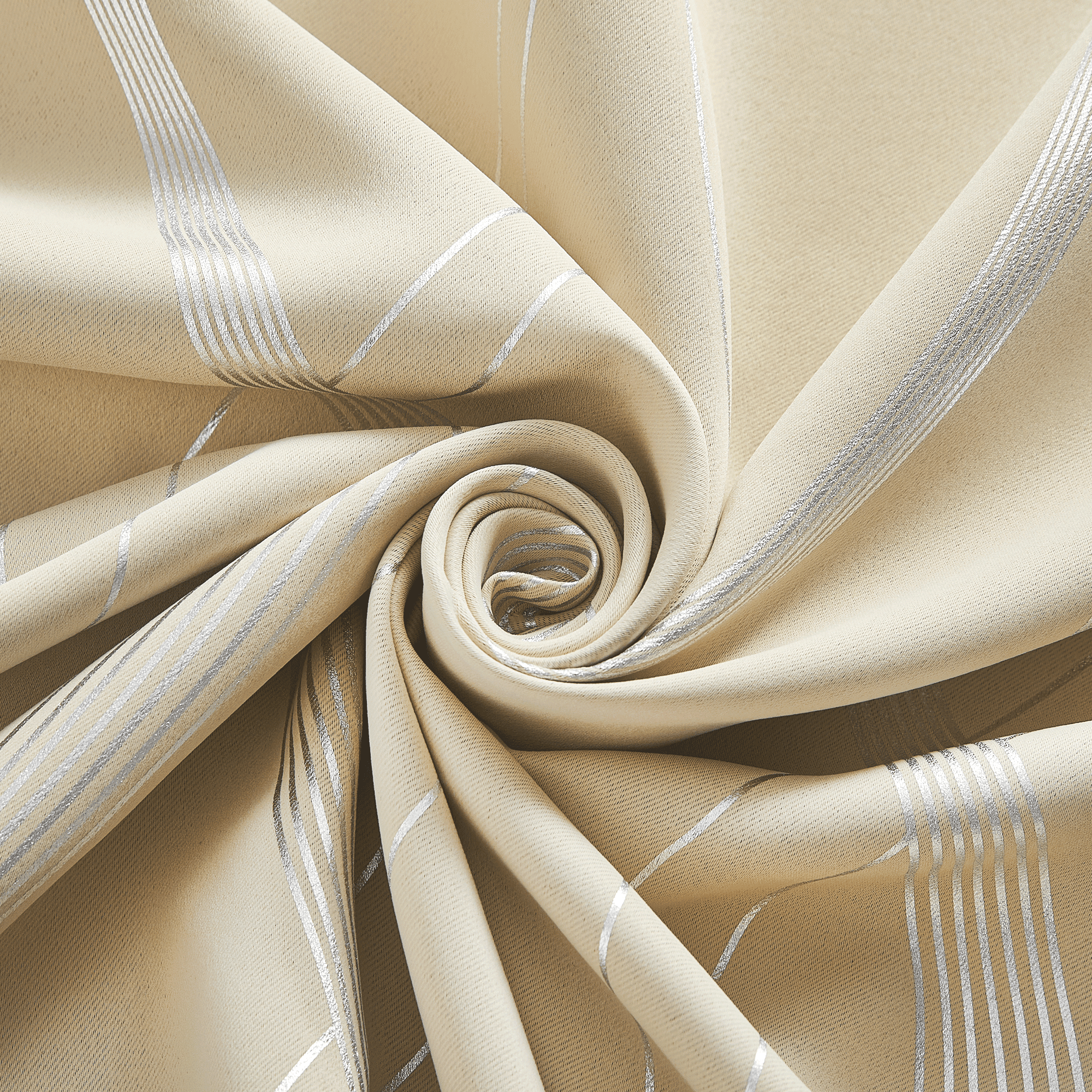 NICETOWN Thermal Blackout Curtains Privacy Shaded Darkening Grommet Window Curtains Draperies for Bedroom and Living Room, Biscotti Beige, 52 W x 54 L, 2 Panels