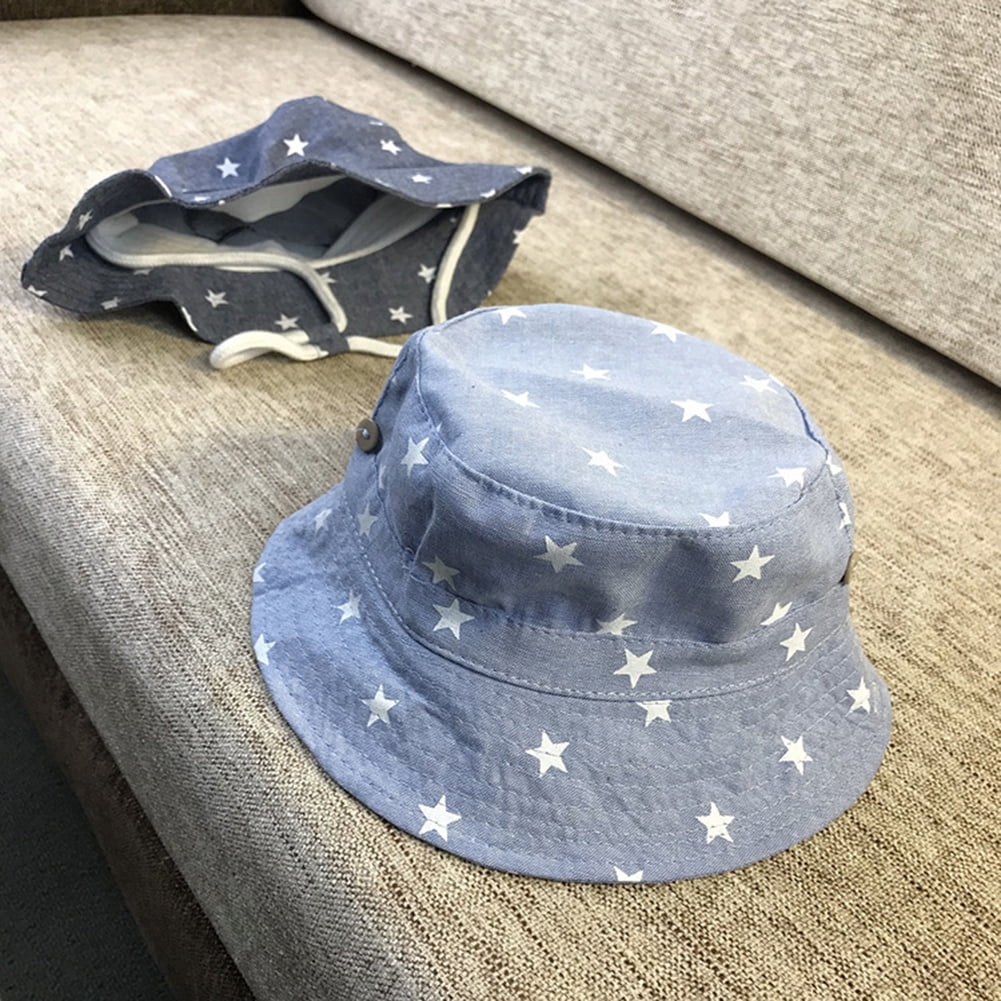 girls denim hat